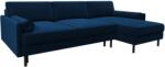Micadoni Scott bársony kihúzható kanapé 212 cm, jobb oldali (MIC_RCF_51_F1_SCOTT3)