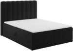 Micadoni Kelp bársony boxspring ágy 160 x 200 cm (MIC_B160_51_F1_KELP7)
