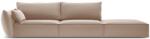 Micadoni Kaelle bársony kanapé 264 cm, jobb oldali (MIC_3SOR_51_F1_KAELLE7)