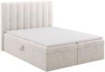 Micadoni Boxspring ágy Kelp 180 x 200 cm (MIC_B180_138_F1_KELP1)