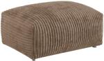 MICADONI Sötét bézs színű, kordbársony Martina lábtartó 95 x 65 cm (MIC_POUF_212_F1_MARTINA2)