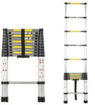 MXM Teleszkópos létra - 3, 2m, alumínium