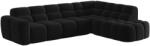 MICADONI Lisa bársony sarokkanapé 293 cm, jobb oldali (MIC_RCO_184_F1_LISA8)