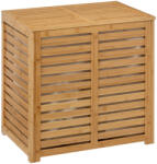 Brius Cos rufe bambus 2 compartimente, 100 litri, 58x40x60 cm, capacitate mare, natur (JJ-160823A)