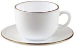 Kinghoff Set cesti cafea 12 piese, opal, alb cu auriu, 210 ml Kinghoff KH-1929