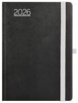 TopTimer Határidőnapló 2026, N015 A5 (Heti beoszt. ) FEKETE-SZÜRKE (26T015N-005)