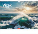 TopTimer Falinaptár 2026, T093 VIZEK (26T9300-23F)