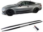  BMW G22 G23 M Performance stílusú lakkozott fekete alsó küszöb spoiler szett