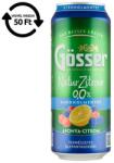 Gösser Alkoholmentes sör GÖSSER Natur-Zitrone áfonya-citrom 0% 500 ml DRS - vectraline