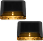 Masterled 2x Solar LED lépcsőfény dekoratív lámpa alkony érzékelő IP44 meleg (LVTSOL0512)