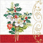 PAW Silent Night papírszalvéta 33x33cm, 20db-os (SDL100903)