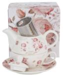 Duo Gift Porcelán egyszemélyes teáskészlet, 350-300ml, Secesja