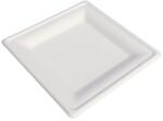  Cukornádtányér 20x20cm négyzet alakú biológiailag lebomló (SZID-02165)
