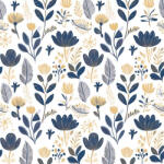  Virág Scandinavian Floral szalvéta 20 db-os 33x33 cm (PKK765970) - oliviashop