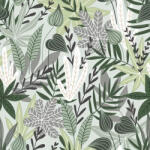  Virág Green Leaves szalvéta 20 db-os 33x33 cm (PKK057258) - oliviashop