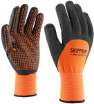 ROCK SAFETY Poliészter/spandex szerelőkesztyű nitril mártással (SKIPPER)
