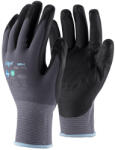 TOP Védőkesztyű TOP SNS-A, nylon és spandex alapanyag, nitril hab mártott