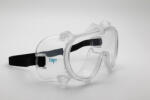 TOP Védőszemüveg saválló állítható gumipánt TOP FLY (SC-423), víztiszta