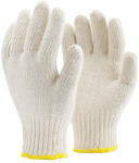 TOP COT3 kötött 100% pamut kesztyű, triplaszálas, gumírozott mandzsetta