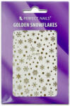 Perfect Nails Körömmatrica - Golden Snowflakes (PNDM110)