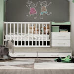 TODI Cube 2 - 5 az 1-ben multifunkciós Kombi babaágy