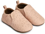 Liewood Papuci din piele pentru interior - Eliot - Splash dots / Pale tuscany - Liewood