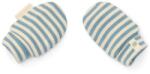 Little Dutch Manusi din bumbac organic pentru bebelusi - Blue Stripe - Forest Friends - Little Dutch