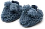 Little Dutch Botosei din material teddy - Stone Blue - Little Dutch