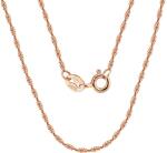 BeSpecial Colier argint 925 rasucit placat cu aur roz, 55 cm, 1, 5 mm (CRR140)