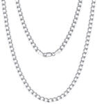 BeSpecial Colier argint 925 placat cu rodiu, 55 cm, 5 mm (CRR124)