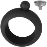 TifanTEX Ploscă în formă de brățară (Sticlă de buzunar din oțel) (3368E6)