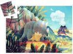 DJECO Formadobozos puzzle - Teo a kis dínó, 24 db-os - Teo the dino (DJ07284)