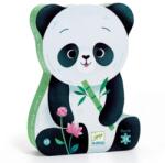 DJECO Formadobozos puzzle - Pici Panda Cuki, 24 db-os - Leo the panda (DJ07282)