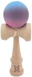 Flippy Kendama Profesionala, Flippy, din Lemn, 18 cm, Gradient Albastru deschis Mov Roz (teo-161951)