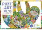 DJECO Művész puzzle - Lajhár, 500 db-os - The sloth (DJ07662)