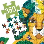 DJECO Művész puzzle - Oroszlán, 350 db-os - Lion (DJ07660)