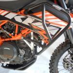 RDMOTO Kit protecții motor RDmoto - KTM 690 Enduro R 2008-2018 - Negru (crash bar complet + scut de protecție) (CF94KD)