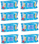  MINTAKARTON 8 csomag AXXO 72 db-os zárószalagos babatörlőkendő - nedves törlőkendő - popsitörlő