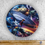 Time4Gift Star Trek - Enterprise - kör alakú falióra