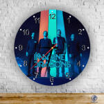 Time4Gift Imagine Dragons colours kör alakú falióra