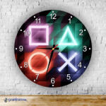 Time4Gift Playstation Ikonok kör alakú falióra