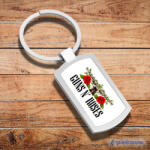Time4Gift Guns N’ Roses logo fém kulcstartó