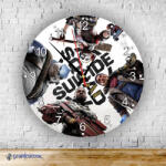 Time4Gift Suicide Squad kör alakú falióra