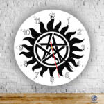 Time4Gift Supernatural - Pentagram Tattoo kör alakú falióra