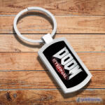 Time4Gift Doom - Eternal logo fém kulcstartó