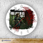 Time4Gift The Last of Us Part II. Ellie logó kör alakú falióra több színben