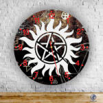 Time4Gift Supernatural Pentagram kör alakú falióra