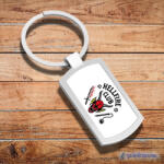 Time4Gift Stranger Things - Hellfire Club fém kulcstartó