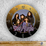 Time4Gift Deep Purple - kör alakú falióra