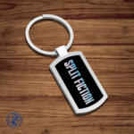 Time4Gift Split Fiction fém kulcstartó